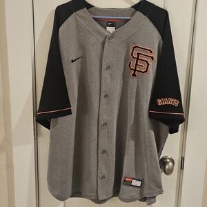Nike San Francisco Giants Knit Baseball Jersey - #55 Tim Lincecum - Size XXL
